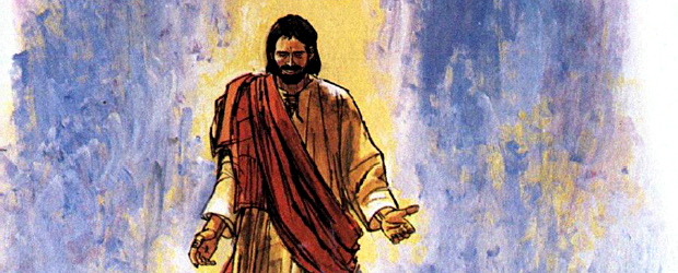 Spørsmål: Hvis Jesus fór opp til himmelen, og Han sitter ved Guds høyre side, sitter han da med siden av seg selv?